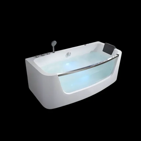 AquaMirth Hydro Bathtub with 10-nozzle massage system