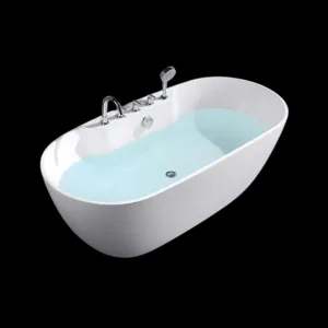 JetstreamX Soaking Bathtub Vv-8034 in a modern bathroom setting