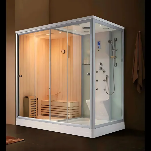 GlowSteam Room – Model Vv-WG-U882(L/R): Premium Infrared Sauna Experience