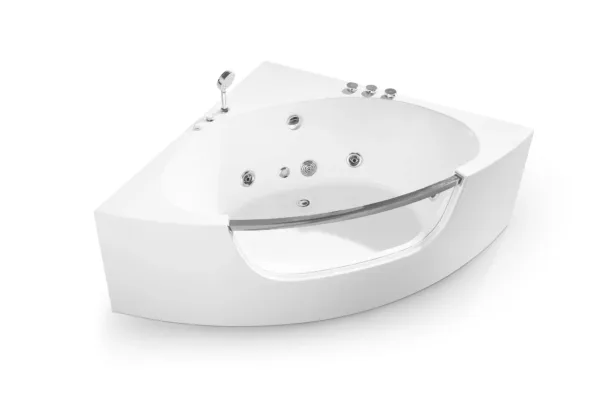 DelosFlow Luxury Spa Tub showcasing high-quality acrylic construction for durability.