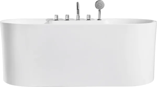 Elegant ElysiumStream bathtub Vv-8037 featuring a hot/cold mixer and deodorant drainer for a luxurious bathing experienc