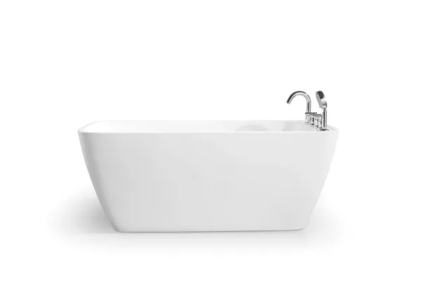 Close-up of the high-quality acrylic finish of the KendraFlow bathtub