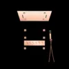 Opale Rose Gold Shower System Vv-15271-5 with LED shower head and 3 function modes