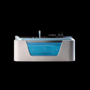 DuneWhisper Hydro Bath System VV-L231 with LED jets and Bluetooth control in a modern bathroom