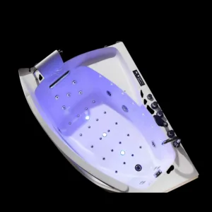 Touchscreen control panel of MistyHaven Hydro Spa Tub VV-U283 for easy operation