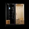 Dubai Luxe Steam & Sauna Bath with Finland wood construction and LED lighting