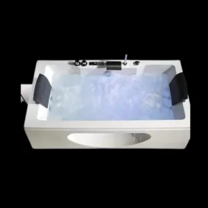 Top view of TidalWave Hydro Massage Tub VV-U1025 showcasing ergonomic design and control panel