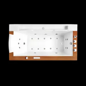 UltraStream Hydro Massage Tub with FM radio, ozone sterilization, and adjustable hot/cold water